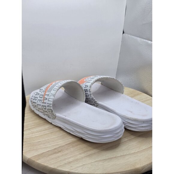 Nike Women's Benassi JDI Solarsoft Slides Size 9 White Athletic Sandals Shoes - Picture 7 of 13